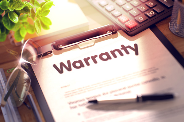 Warranty paperwork